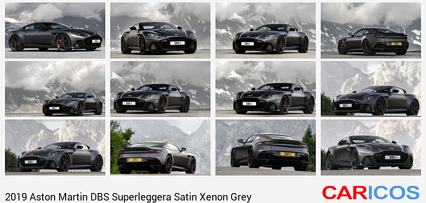 Aston Martin DBS Superleggera Satin Xenon Grey | 2019MY | Front Three-Quarter