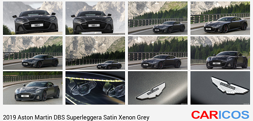 Aston Martin DBS Superleggera Satin Xenon Grey | 2019MY | Front
