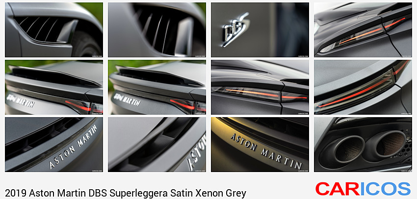 Aston Martin DBS Superleggera Satin Xenon Grey | 2019MY | Detail