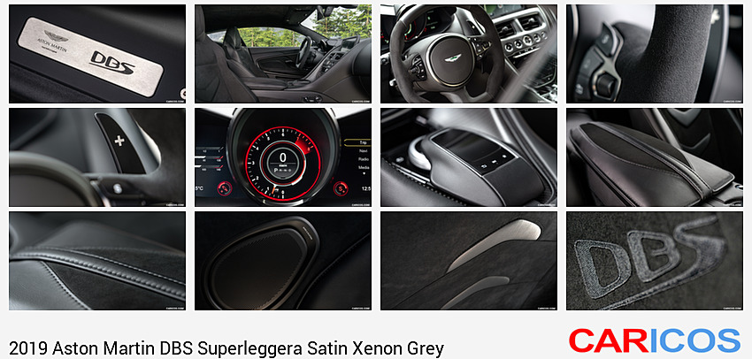 Aston Martin DBS Superleggera Satin Xenon Grey | 2019MY | Door Sill
