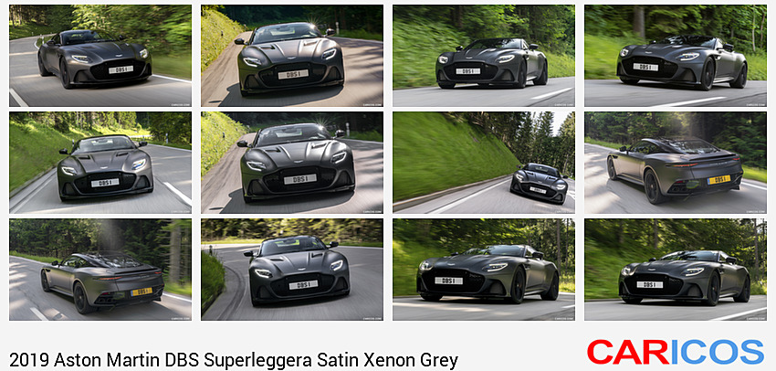 Aston Martin DBS Superleggera Satin Xenon Grey | 2019MY | Front
