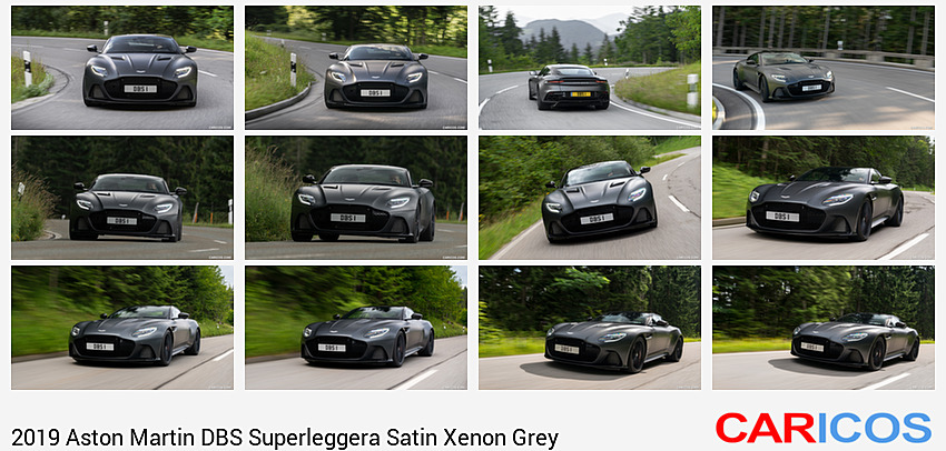Aston Martin DBS Superleggera Satin Xenon Grey | 2019MY | Front