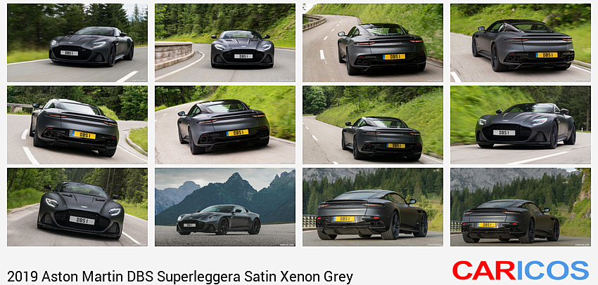 Aston Martin DBS Superleggera Satin Xenon Grey | 2019MY | Front