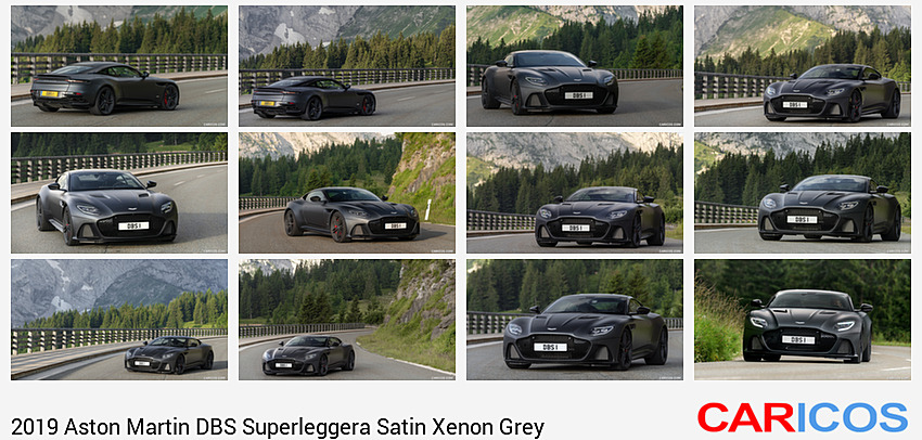 Aston Martin DBS Superleggera Satin Xenon Grey | 2019MY | Rear Three-Quarter
