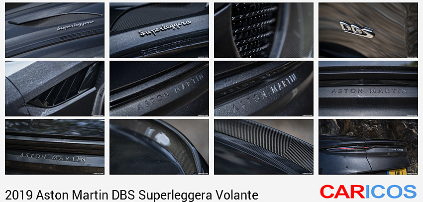 Aston Martin DBS Superleggera Volante | 2019MY |  (Color: Xenon Gray) | Detail