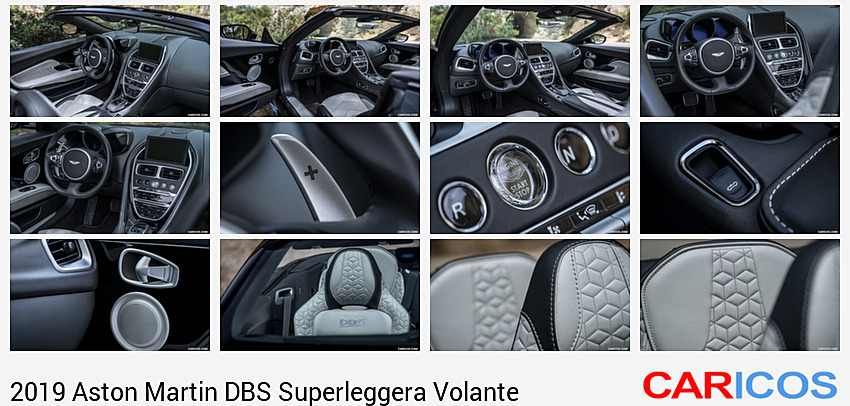 Aston Martin DBS Superleggera Volante | 2019MY |  (Color: Xenon Gray) | Interior