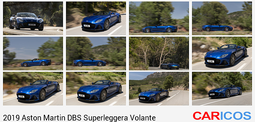Aston Martin DBS Superleggera Volante | 2019MY |  (Color: Zaffre Blue) | Front
