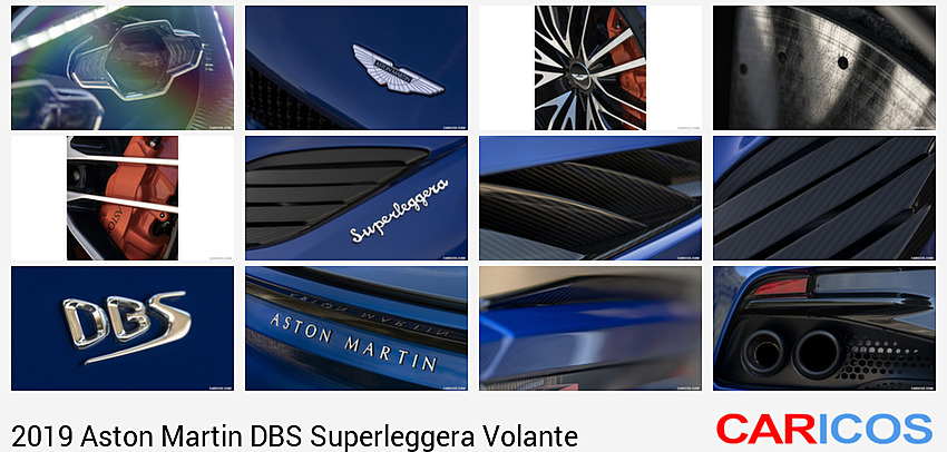 Aston Martin DBS Superleggera Volante | 2019MY |  (Color: Zaffre Blue) | Headlight