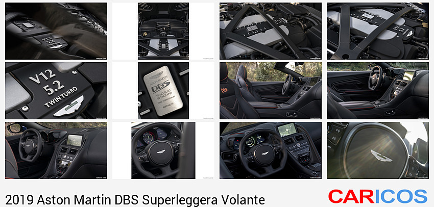Aston Martin DBS Superleggera Volante | 2019MY |  (Color: Zaffre Blue) | Engine