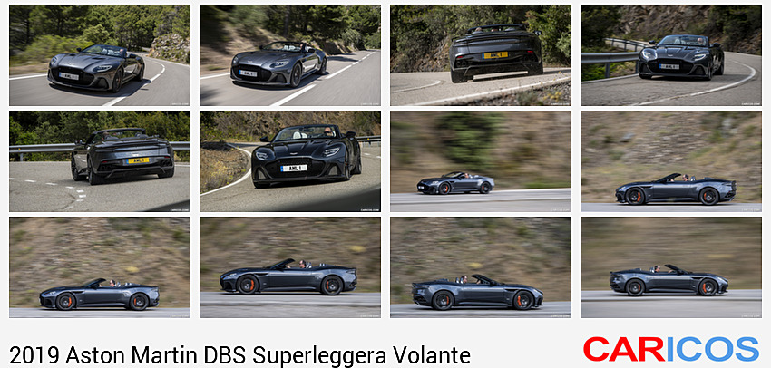 Aston Martin DBS Superleggera Volante | 2019MY |  (Color: Xenon Gray) | Front