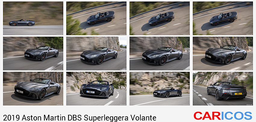 Aston Martin DBS Superleggera Volante | 2019MY |  (Color: Xenon Gray) | Side