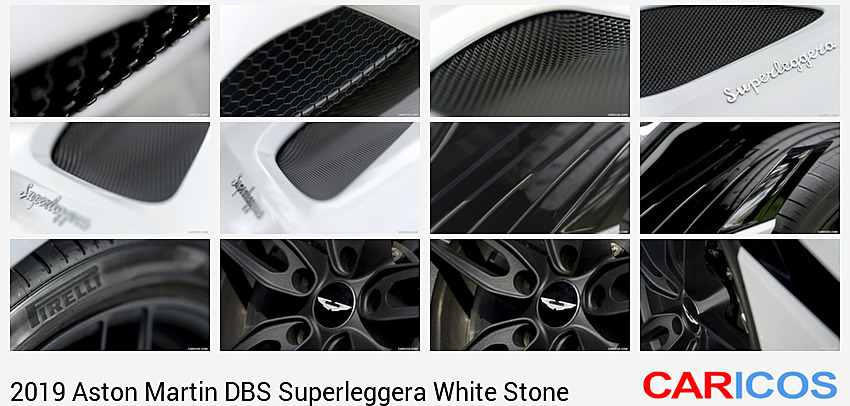 Aston Martin DBS Superleggera White Stone | 2019MY | Detail
