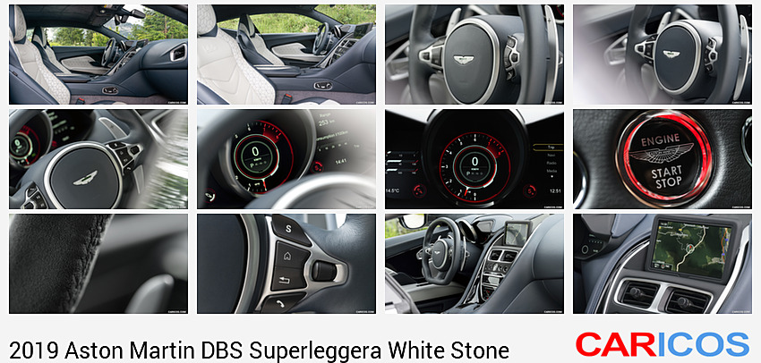 Aston Martin DBS Superleggera White Stone | 2019MY | Interior