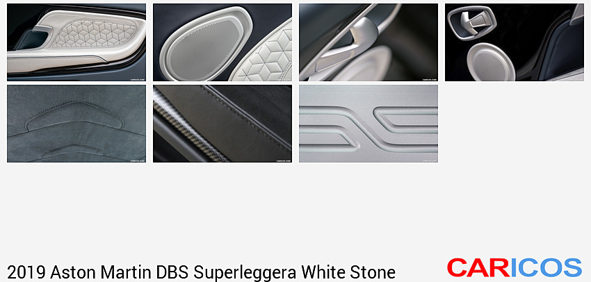 Aston Martin DBS Superleggera White Stone | 2019MY | Interior, Detail