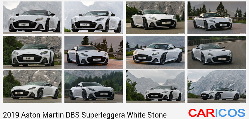 Aston Martin DBS Superleggera White Stone | 2019MY | Front