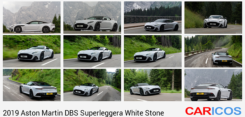 Aston Martin DBS Superleggera White Stone | 2019MY | Side