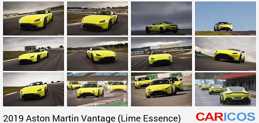 Aston Martin Vantage (Lime Essence) | 2019MY | Front