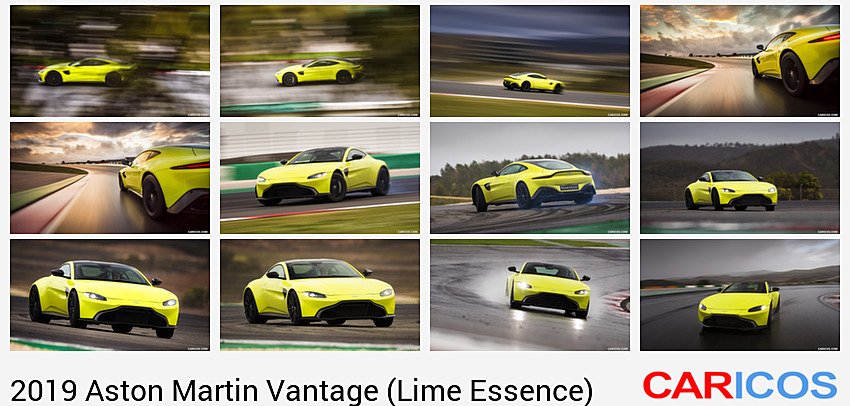 Aston Martin Vantage (Lime Essence) | 2019MY | Side