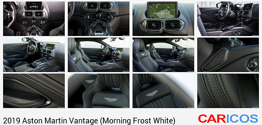 Aston Martin Vantage (Morning Frost White) | 2019MY | Central Console