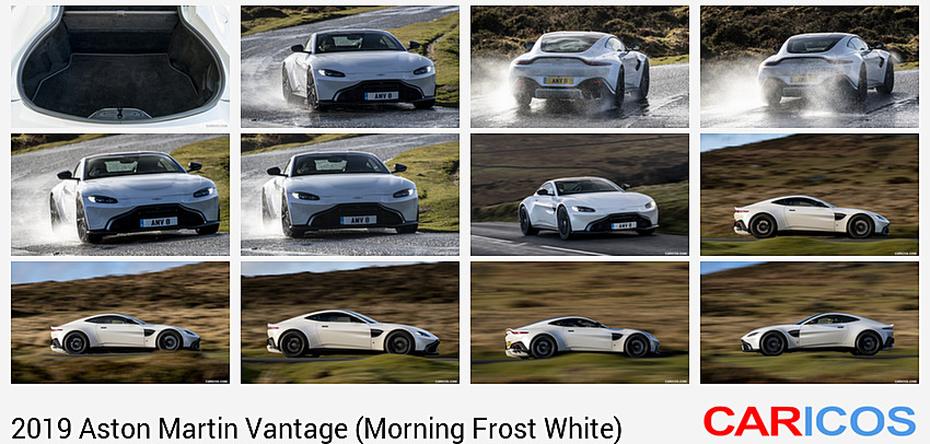 Aston Martin Vantage (Morning Frost White) | 2019MY | Trunk