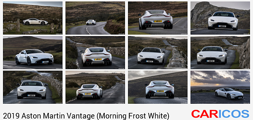 Aston Martin Vantage (Morning Frost White) | 2019MY | Side