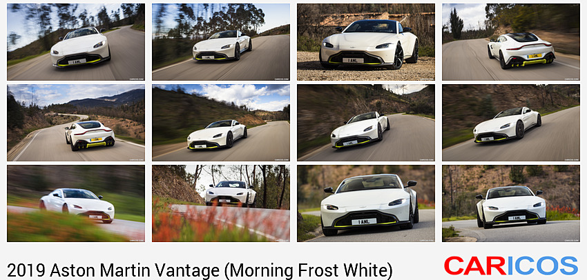 Aston Martin Vantage (Morning Frost White) | 2019MY | Front