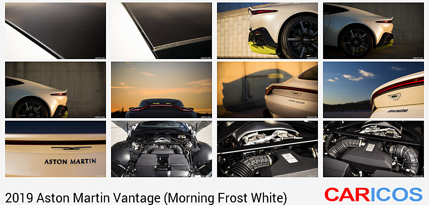 Aston Martin Vantage (Morning Frost White) | 2019MY | Roof