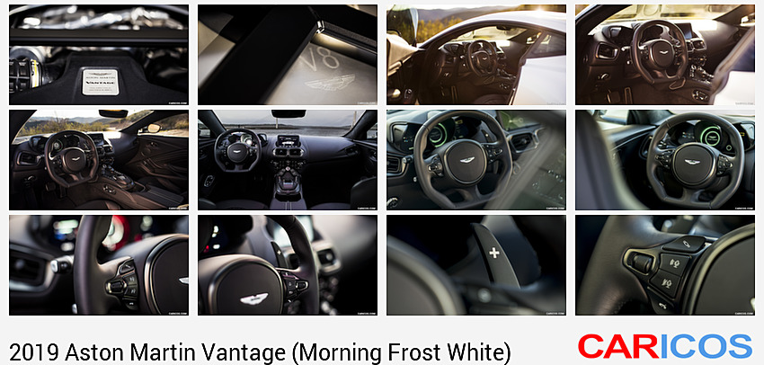 Aston Martin Vantage (Morning Frost White) | 2019MY | Engine