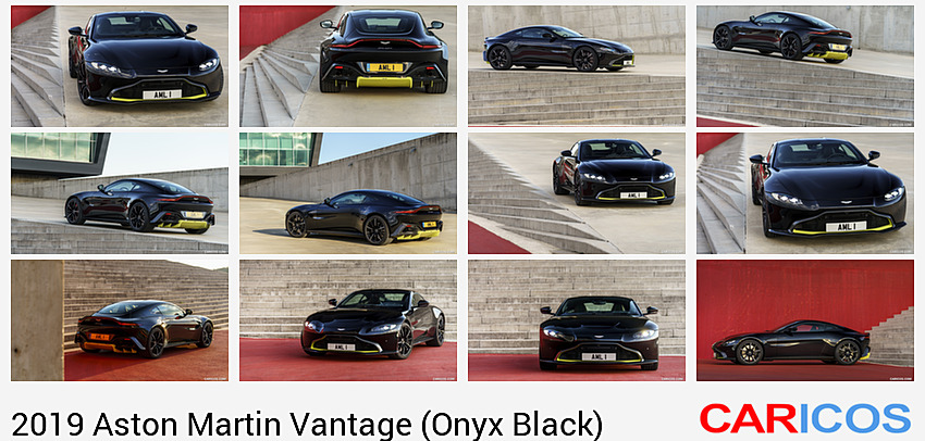 Aston Martin Vantage (Onyx Black) | 2019MY | Front