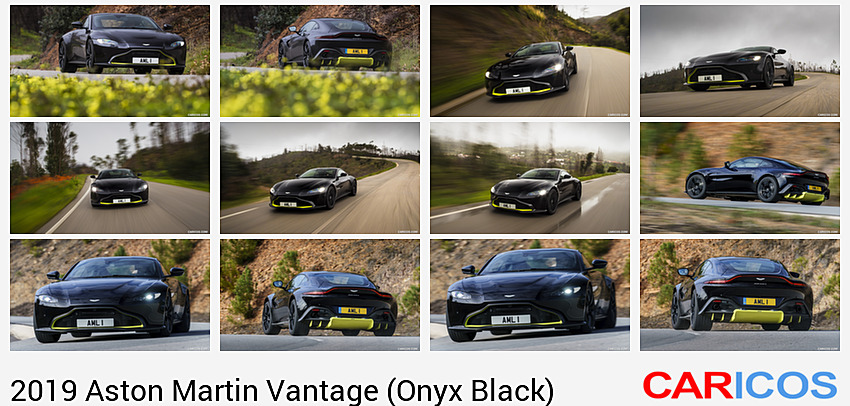 Aston Martin Vantage (Onyx Black) | 2019MY | Front