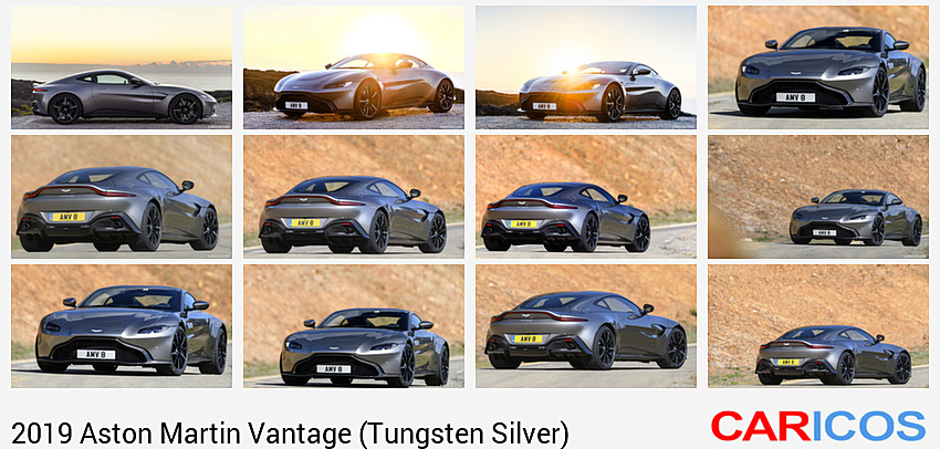 Aston Martin Vantage (Tungsten Silver) | 2019MY | Side