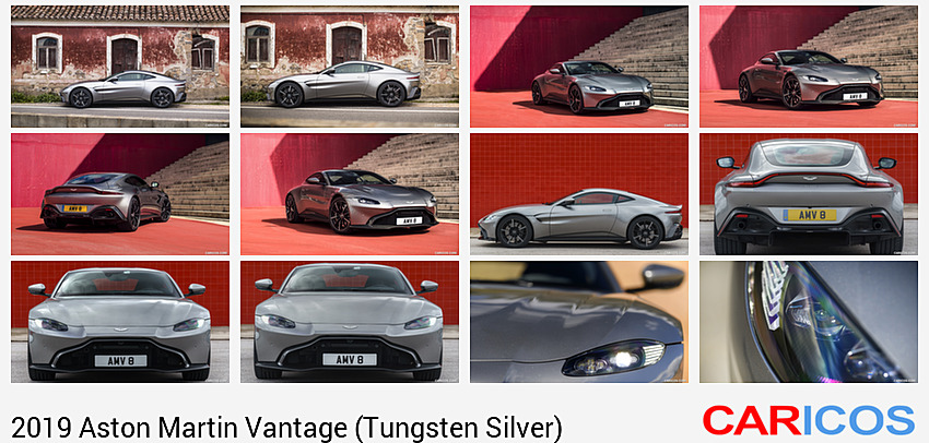 Aston Martin Vantage (Tungsten Silver) | 2019MY | Side
