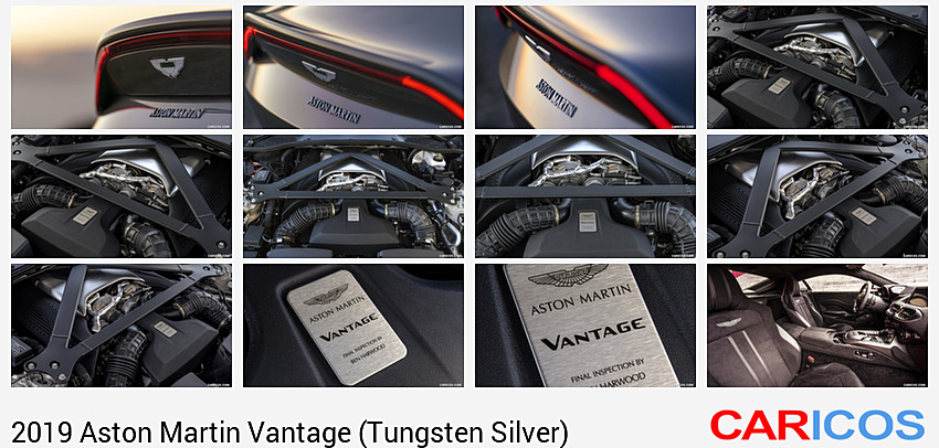 Aston Martin Vantage (Tungsten Silver) | 2019MY | Detail