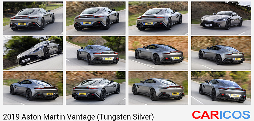 Aston Martin Vantage (Tungsten Silver) | 2019MY | Rear