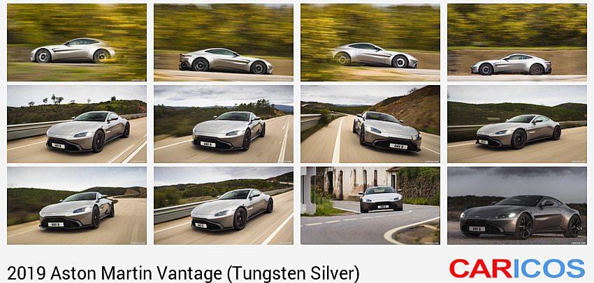 Aston Martin Vantage (Tungsten Silver) | 2019MY | Side