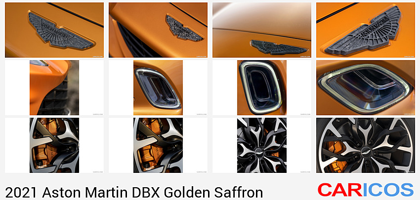 Aston Martin DBX Golden Saffron | 2021MY | Badge