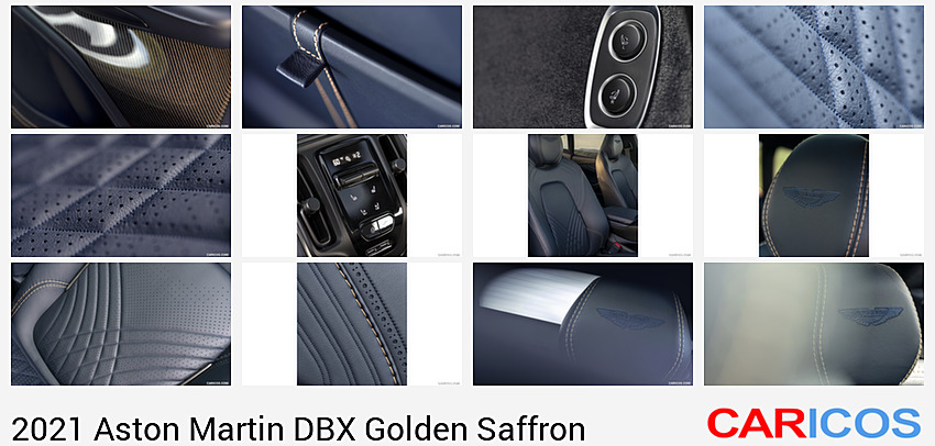 Aston Martin DBX Golden Saffron | 2021MY | Interior, Detail