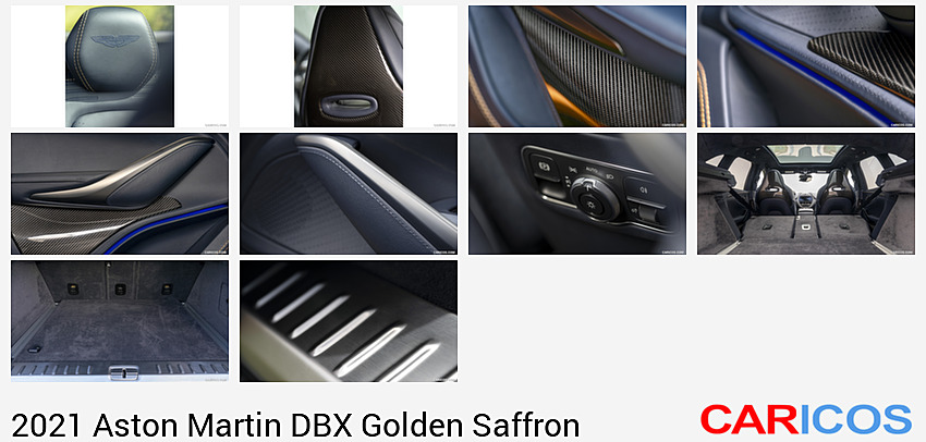 Aston Martin DBX Golden Saffron | 2021MY | Interior, Detail