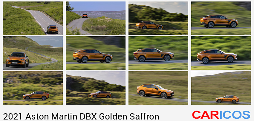 Aston Martin DBX Golden Saffron | 2021MY | Rear