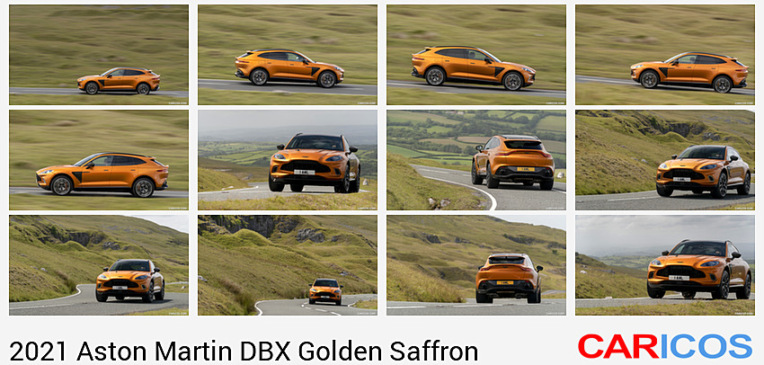 Aston Martin DBX Golden Saffron | 2021MY | Side