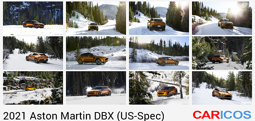 2021 Aston Martin DBX (Golden Saffron; US-Spec) | Front Three-Quarter