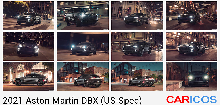 2021 Aston Martin DBX (Satin Xenon Grey; US-Spec) | Front