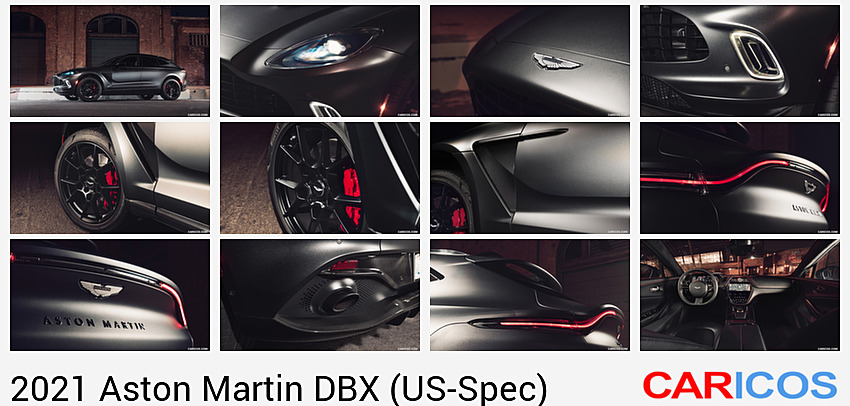 2021 Aston Martin DBX (Satin Xenon Grey; US-Spec) | Side