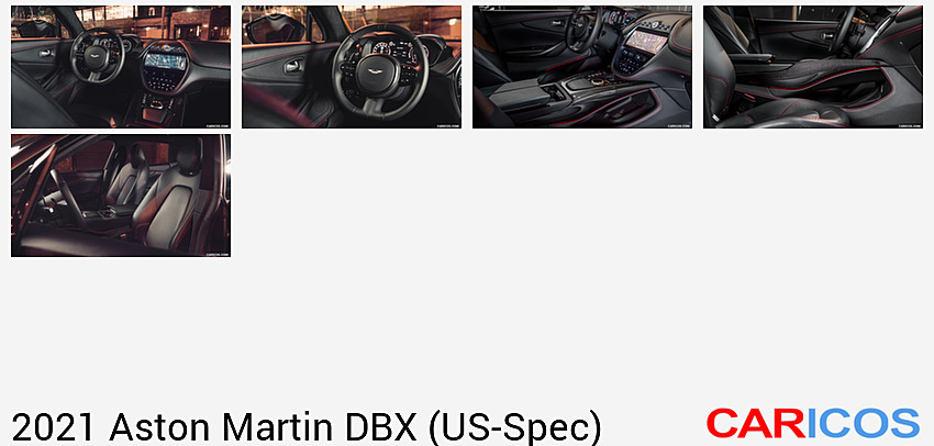 2021 Aston Martin DBX (Satin Xenon Grey; US-Spec) | Interior, Cockpit