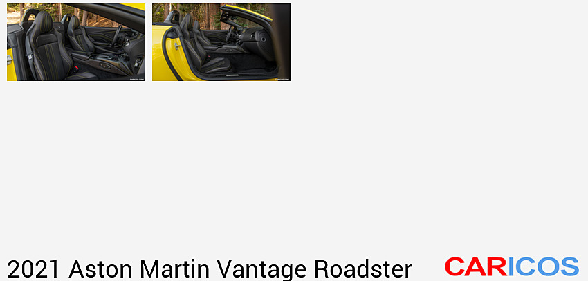 Aston Martin Vantage Roadster | 2021MY | (Color: Yellow Tang; US-Spec) | Interior, Seats
