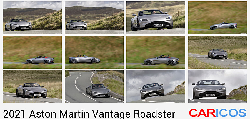 Aston Martin Vantage Roadster | 2021MY | (Color: Spirit Silver) | Front