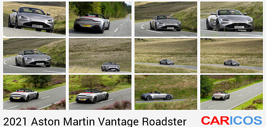 Aston Martin Vantage Roadster | 2021MY | (Color: Spirit Silver) | Front