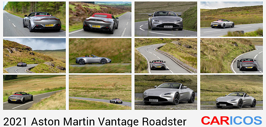 Aston Martin Vantage Roadster | 2021MY | (Color: Spirit Silver) | Rear