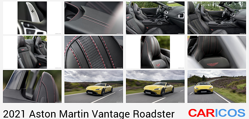 Aston Martin Vantage Roadster | 2021MY | (Color: Spirit Silver) | Paddle Shifters