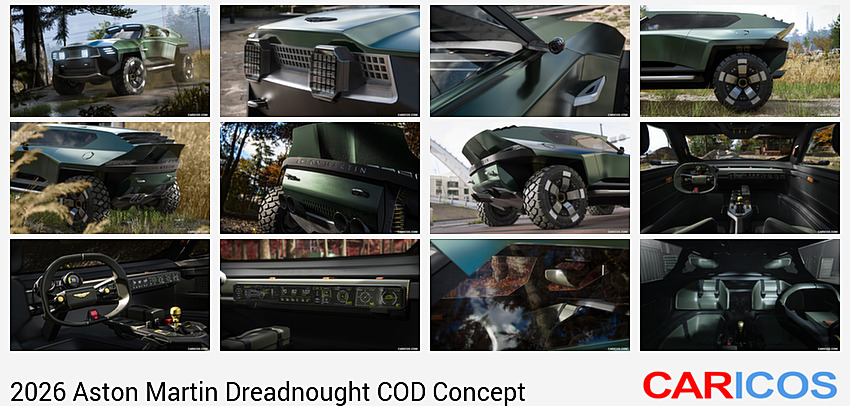 Aston Martin Dreadnought COD Concept | 2026MY | Front Three-Quarter
